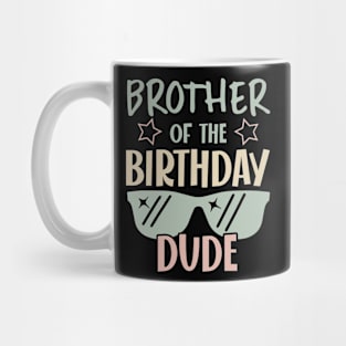 brother Of The Birthday Boy glasses B-day Gift For Boys Kids Mug